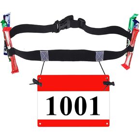 Triathlon Race Belt Running Bib Belt for Runners Race Bib Belt Race Number Belt Tri Race Belt Bib Holder Triathlon