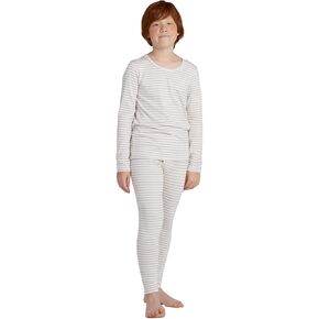 LAPASA Boys Thermal Underwear Set Fleece Lined Long John Base Layer Top & Bottom Ski Winter Extreme Cold B03
