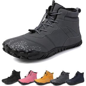 Hike Winter Footwear Barefoot Womens, Barefoot Boots, Grounded Waterproof Wide Toe Box hiking Walking Shoes For Men