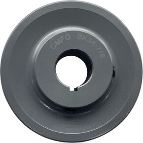 BK34-7/8، BK34X7/8 v بكرة الحزام، 3.55 بوصة OD، 7/8 بوصة التجويف، مادة الحديد الزهر، BK Single Groove v بكرات الحزام للأحزمة "4L" أو "A" و"5L" أو "B" أحزمة in Kuwait