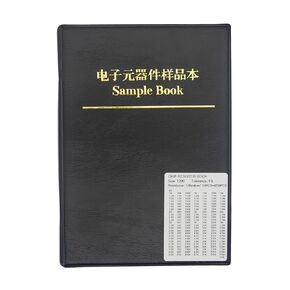 170 Values x 25 Pieces, Total 4250 Pieces, 1206 1% SMD Surface Mount Thick Film Chip Resistor Book