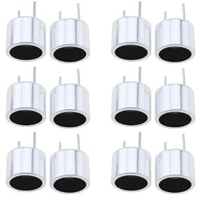 12PCS RT Split Ultrasonic Transmitter and Receiver Ultrasonic Sensors Ultrasonic Probes Diameter 16MM