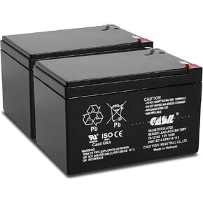 Casil 12v 1.2ah Rechargeable Sealed Lead Acid Replacement Battery for Mercedes Auxiliary Battery, 12volt 1.2 amp Compatible with n0000004039 12v 1.2ah Mercedes