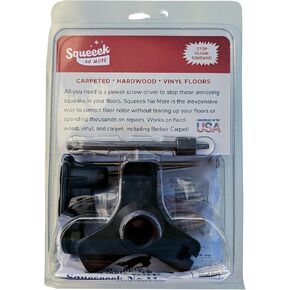 Squeaky Floor Repair Kit - Squeeek No More Kit - Works on Carpet, Hardwood, Vinyl Floors and Stairs