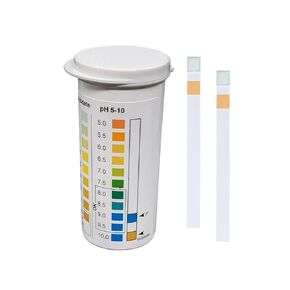 Molybdate Two Pad Test Strip 0-350+ ppm & pH 5-10 [Vial of 25 Strips]