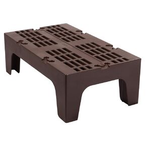 Cambro DRS360131 Dunnage Rack with Slotted Top 36" Dark Brown Case of 1