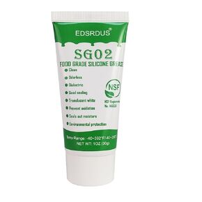 SG02 Food Grade Silicone Grease Waterproof Plumbers Grease for Valve Sealant Faucet O Rings Garden Hoses 1OZ