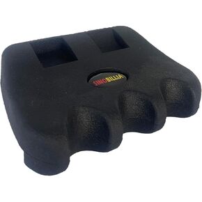 Billiard cue stick holder (Black, 3-Cue), 3-Cue Portable pool cue holder, Weighted and durable billiard cue holder, Pool stick holder