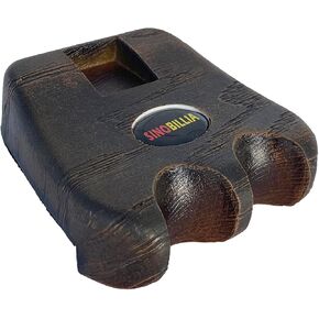 cue stick holder (Wood grain, 2-Cue), 2-Cue Portable pool cue holder, Weighted and durable billiard cue holder, Pool stick holder