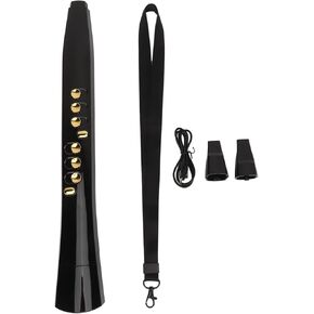 Y8 Digital Wind Instrument, Mini Electronic Wind Instrument, 94 Tones,12 Keys, Rechargeable Electronic Wind Instrument with Removable Nozzle for Perfessional Practice