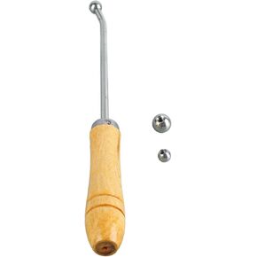 Alto Sax Repair Kit Saxophone Neck Repairing Maintenance Tool Wind Instrument Maintain Kits Saxophone Dent Repair Tool Long Rod Saxophone Repair Balls