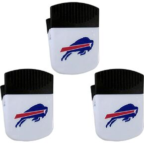 Siskyou Sports NFL Buffalo Bills Chip Clip Magnets, 3pk One Size, White