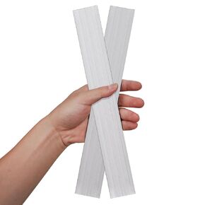 2 Pieces Square Aluminum Bar, 0.2" Thickness X 1.77" Width X 12" Length Square 6061 Aluminum Flat Plate, 5 x 45 x 305mm T6511 Solid New Mill Stock