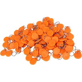 100 Pcs Door Lock Key Fobs 125KHz Smart Contactless Proximity ID Card Access Control Tag Read Only ()