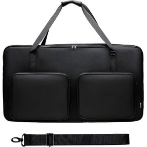 DJ Controller Bag Case Compatible with Pioneer DJ DDJ-FLX10, DDJ-REV7, DDJ-REV5, Rane ONE, AKAI Professional MPK249, Denon DJ SC Live 2/4 DJ Controller with Shoulder Strap