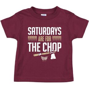 Smack Apparel Saturdays Toddler Tee for FL ST College Fans (2T-7T)