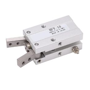 Pneumatic Air Cylinders, Air Pneumatic Parallel Finger Angular Pneumatic for Injection Machine Robot, Air Fingers Cylinder Aluminium Alloy Clamps Pneumatic Finger Cylinder Hfy 10