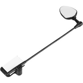 Rearview Mirror, Adjustable Bicycle Helmet Reflector Multiple Angles Easy Installation for Mountain Bikes