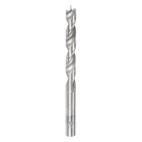 HARFINGTON 3pcs Brad Point Drill Bit 2.5mm(3/32") Dia Straight Round Shank Drill Metric Brad Point Spiral Twist Drill Bits for Carpenter Woodworking Plastic Rubber