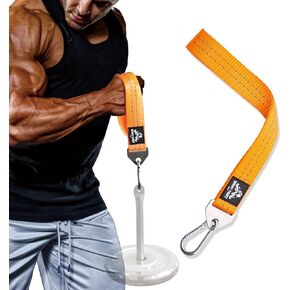 Heavy-Duty Arm Wrestling Training Strap for Pronation Strength with Stainless Steel Buckle and Carabiner – Wrist and Grip Strengthener