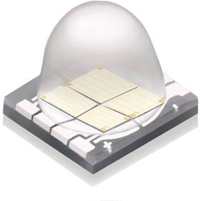 10Pcs 5050 SMD Led Chip 5W Led Emitting Diode Green Quadruole chip Light High Intensity Bright Lighting Emitter Led Chip Replacement(60deg,Green 520nm-525nm,DC 3.2-3.6V,700mA)