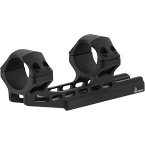 UTG Leapers AIR32234 Inc Accu-Sync Offset Picatinny Rings, 30mm High Profile, 34mm, Matte Black