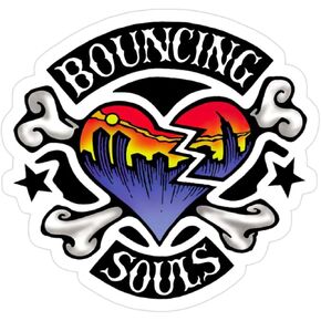 Stickers Bouncing Souls (3 Pcs/Pack) Laptop Decals 3x4 Inch