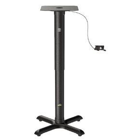 FLAT Self-Stabilizing KX22 Table Base Height-Ajustable | Ideal for Small Tabletops, Square Table Tops Up to 24", Round Table Tops Up to 26"