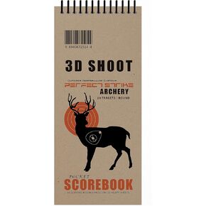 Perfect Strike Archery 3D Shoot SCOREBOOK with Rules and Scoring Diagrams : Heavy Duty. Great for Practice and Competition.