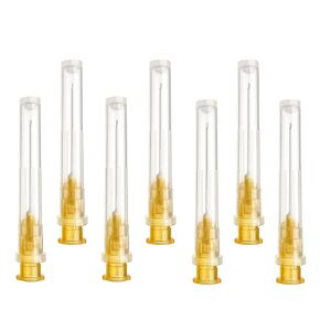 100 Pack 26G x 5/8" (16mm) Stainless Steel Lab Dispensing Accessories, Individually Packed,Multi-Purpose Measuring Tools for Industry, Science Laboratories, Refilling Inks and Crafts
