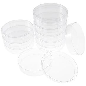 20PCS Sterile Plastic Petri Dishes with Lid,Plastic Pipettes for Lab Analysis,Blood Samples,Plant Cultivation Petri Dish,90mm x 20mm