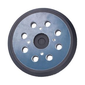 2PCS 5in 8 Hole Sander Replacement Pad, Sander Backing Pad Replacement Orbital Sander Sander Backing Pad for Sanding Machine Replacement Backing Pad 4 Eye