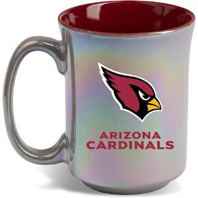 The Memory Company | Licensed NFL 15oz Iridescent Mug with Logo,Detroit Lions