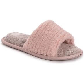 MUK LUKS Women's Sariah Slipper, Purple, Small