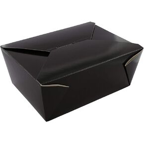 صندوق إخراج رويال #4 أسود مطوي، 7-3/4 بوصة × 5.5 بوصة × 3.5 بوصة، عبوة من 160 قطعة in Kuwait