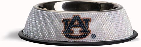 The Memory Company | Licensed NCAA Bling Team Logo Stainless Pet Bowl in Kuwait