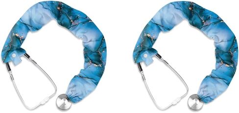 Rose Stethoscope Cover Cat Print Stethoscope Accessories 2 Pack Stethoscope Cover Sleeve Stretchy Stethoscope Protective Cover for Nurses Doctors Valentines Day Gift in Saudi Arabia