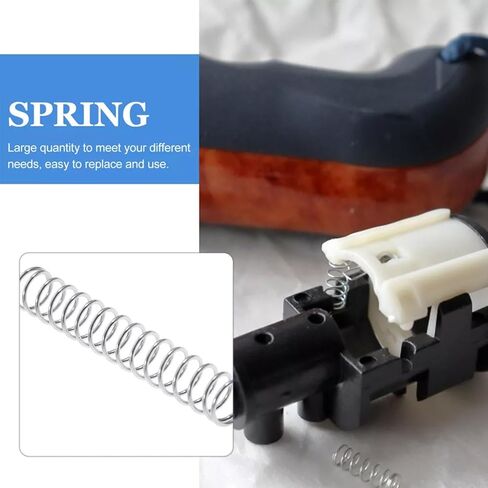 10 أجزاء من الينابيع ضغط الفولاذ المقاوم للصدأ ، قطر السلك 0.8 مم ، 6 مم OD ، طول 15 مم in Kuwait