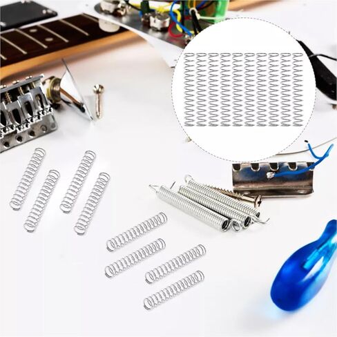 10 أجزاء من الينابيع ضغط الفولاذ المقاوم للصدأ ، قطر السلك 0.8 مم ، 6 مم OD ، طول 15 مم in Kuwait