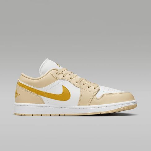 Air Jordan 1 Low Women's Shoes (DC0774-170, Sail/Pale Vanilla/White/Yellow Ochre) Size 5.5 in Saudi Arabia