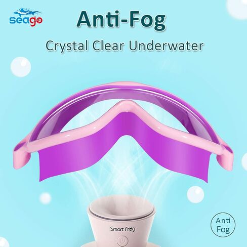 Kids Goggles for Swimming 2 Pack No Leaking Anti-Fog Outer Eye Fit with Wide View UV Protection Crystal Clear Watertight Swim Goggles with nose cover Suitable for Children Youth Boys Girls Age 3 to 15 in Kuwait