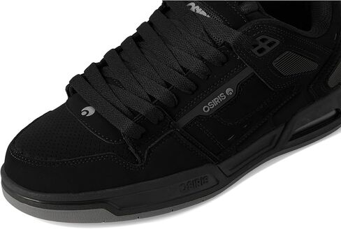 حذاء تزلج Peril للرجال من Osiris، أسود/أسود/رمادي، 9.5 in Kuwait