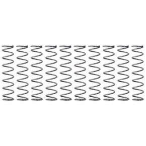 Extended Compressed Springs 10Pcs 0.8mm Wire Size Return Spring for Home Projects(0.8x8x30mm)