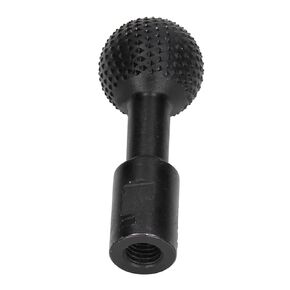 Hilitand Sphere Rotary Burr Ball Angle Grinder Attachments Power Carving Tools File Rotary Burr for Wood Carving Grinding Polishing Engraving (Black)