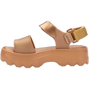 mini melissa Kick Off Platform Sandals for Kids - Chunky Platform Jelly Sandals for Girls, Kids Summer Shoes, Girls Sandals