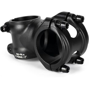 35 Mountain Bike Stem 45mm 65mm ±7 Degree MTB Handlebar Riser Stem for MTB Mountain Bike E Bikes Dirt Bike Cycling, 3D Forged Alloy, Sand Blasted