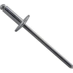 014973506667 WF Pop Rivet Aluminum, 1/8 x 3/16 x 1/4, Piece-100