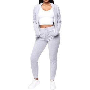 Tracksuits for Women Set Sweatsuits 2 Piece Tracksuit, Zip Up Hoodie with Joggers
