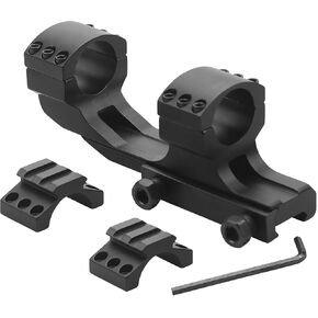 1 inch Scope Mount Rings Cantilever fit 20mm Picatinny Rail Dual Ring Offset Scope Mounts