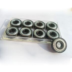 Ceramic Skateboard Bearings 608 Hybrid Ceramic Ball Bearings high Speed Hybrid Ceramic Si3N4 8pcs